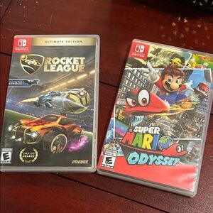 Nintendo Switch Rocket League Ultimate Edition - Black/Gold Case